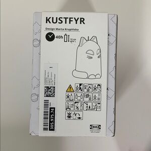 IKEA Black Cat Candle